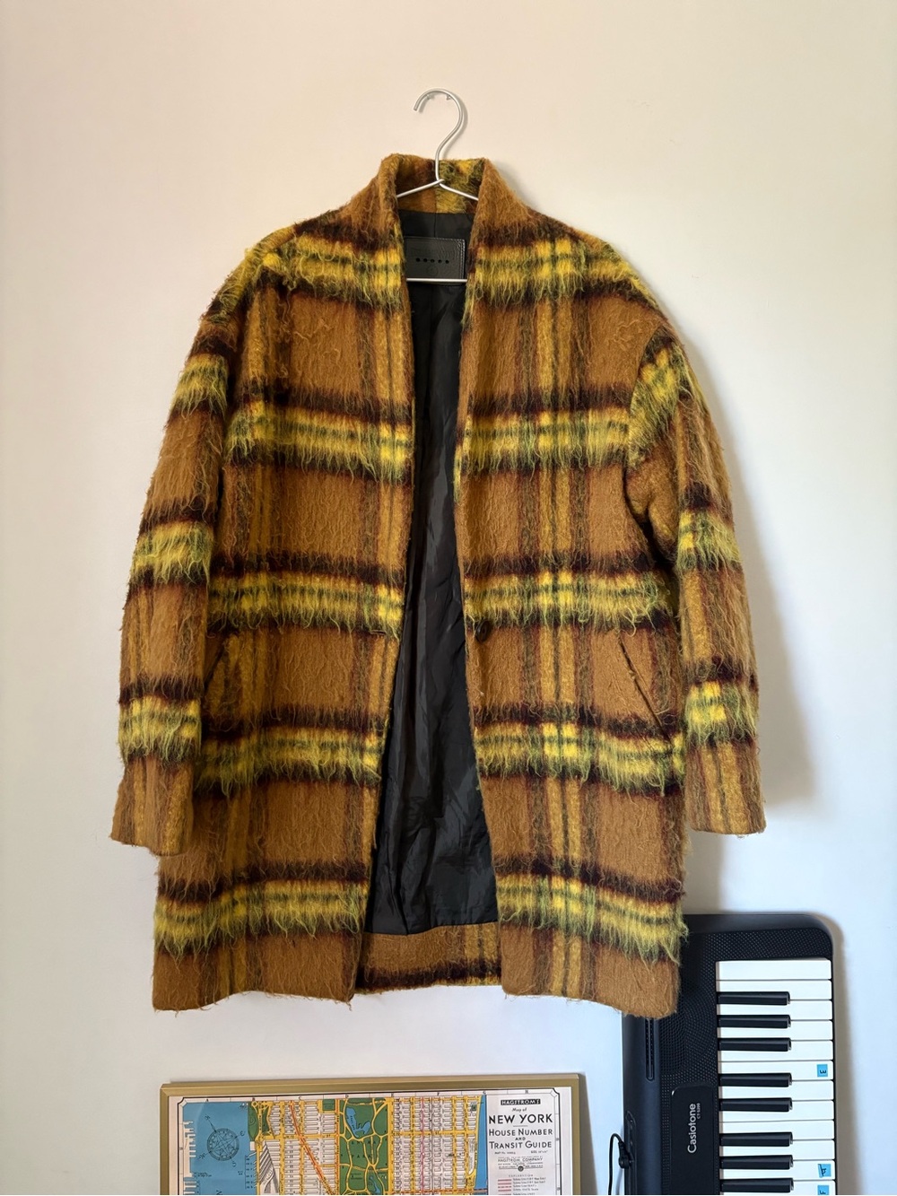 BLANK NYC FUZZY COAT